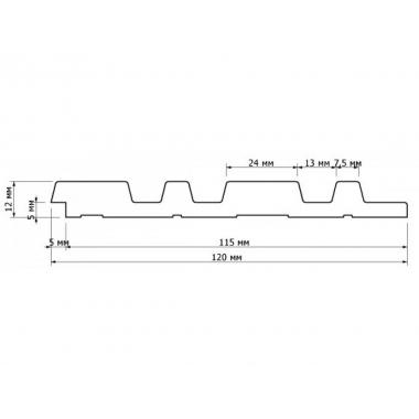Панель LV122 W50 HIWOOD
