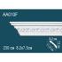 Карниз AA010F  7,3х8,2 (гибкий/flex)