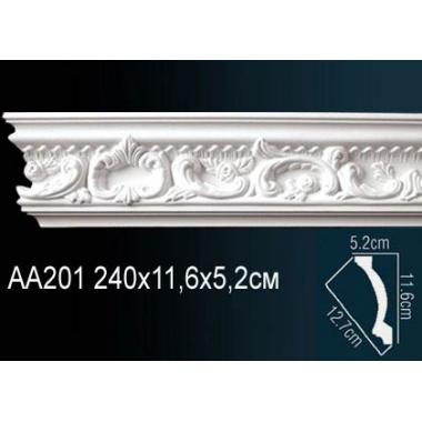 Карниз AA201F  11,6х5,6 (гибкий/flex)
