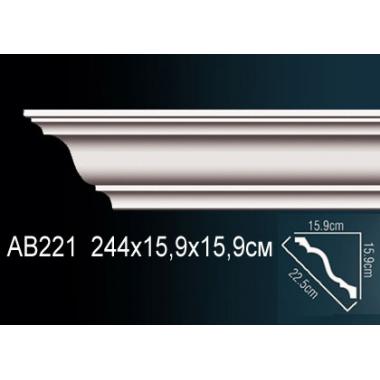 Карниз AB221 16х16,2