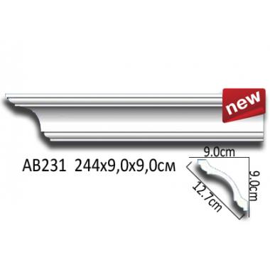 Карниз AB231 9х9
