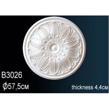 Розетка потолочная B3026