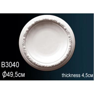 Розетка потолочная B3040