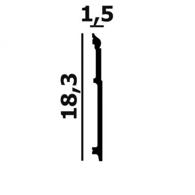 Плинтус/молдинг P115 Перфект Плюс