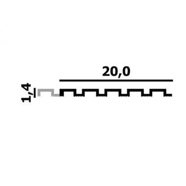 Молдинг P123-2800 Перфект Плюс