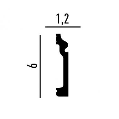 Плинтус/молдинг P156 Перфект Плюс