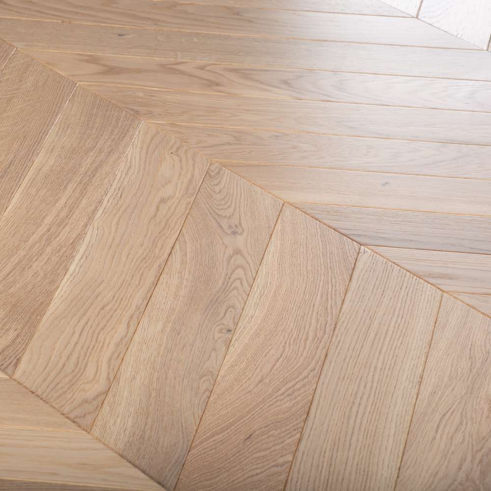 Инженерная паркетная доска Lab Arte Chevron 610х90х15/3 Дуб 2006 Натур французская елка