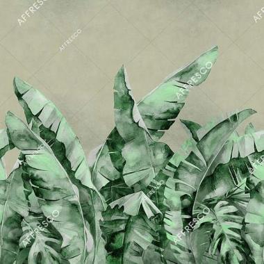 Фотообои Ботаника арт.  ID136020 3D листья