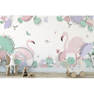 Дизайнерские Фотообои Alltowall, Фламинго арт. S179