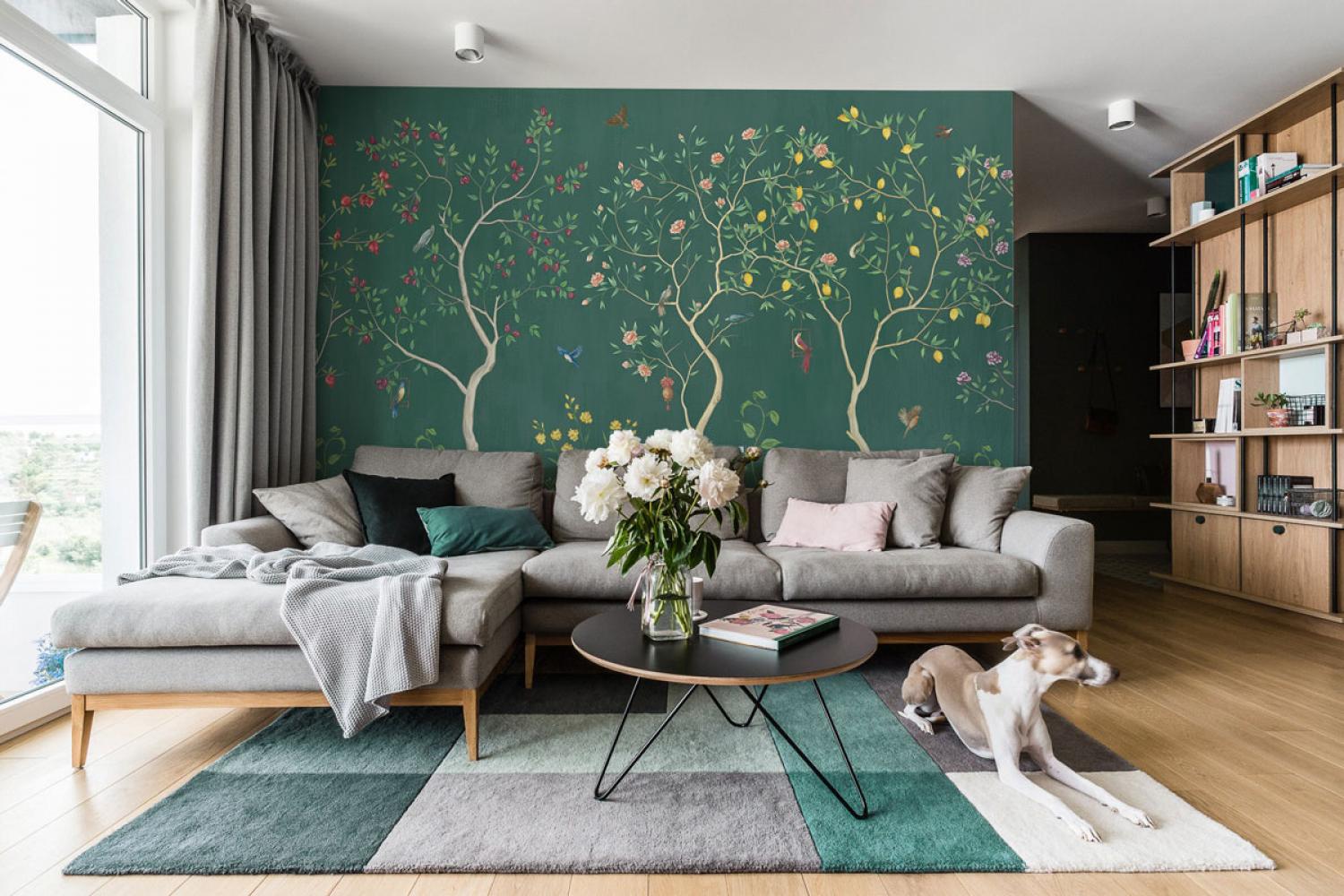 Дизайнерские Фотообои Alltowall, Harmony Emerald арт. S296