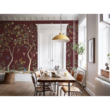 Дизайнерские Фотообои Alltowall, Harmony bordo арт. S297