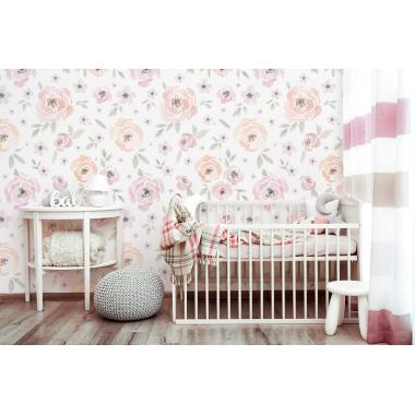 Дизайнерские Фотообои Alltowall, Акварельная флора 2 арт. S364
