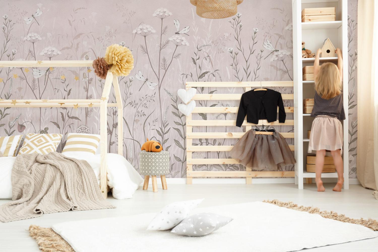 Дизайнерские Фотообои Alltowall, Полевые цветы 1 арт. S435