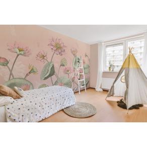 Дизайнерские Фотообои Alltowall, Розовый лотос арт. S695