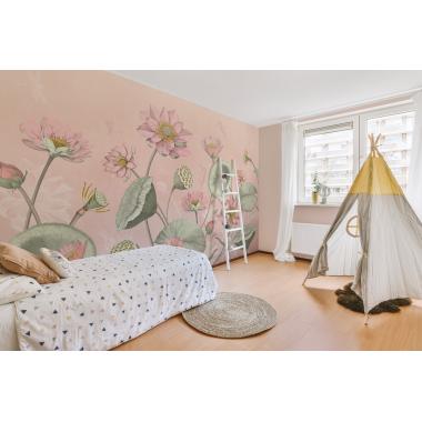 Дизайнерские Фотообои Alltowall, Розовый лотос арт. S695