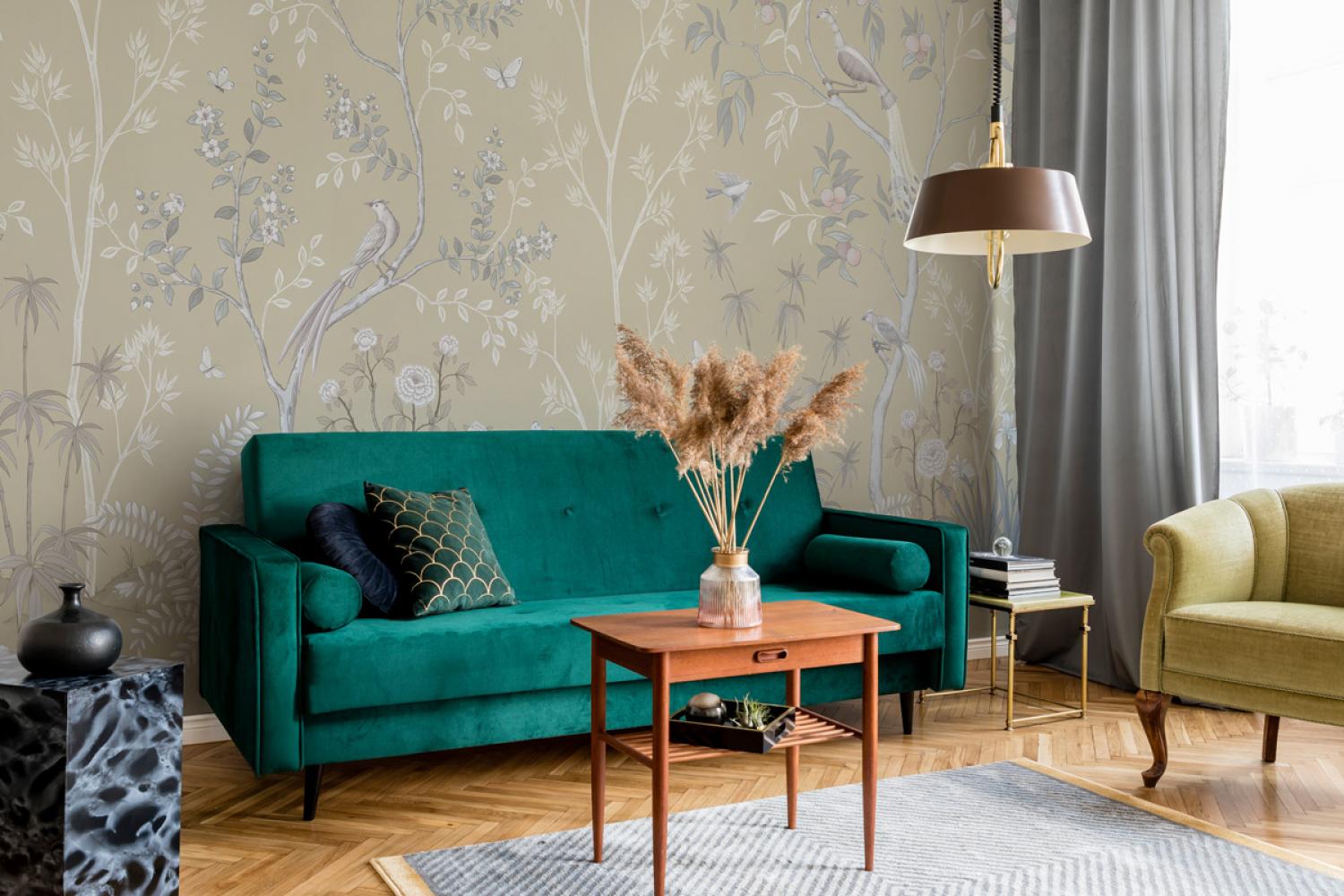 Дизайнерские Фотообои Alltowall, Harmony yellow арт. S702