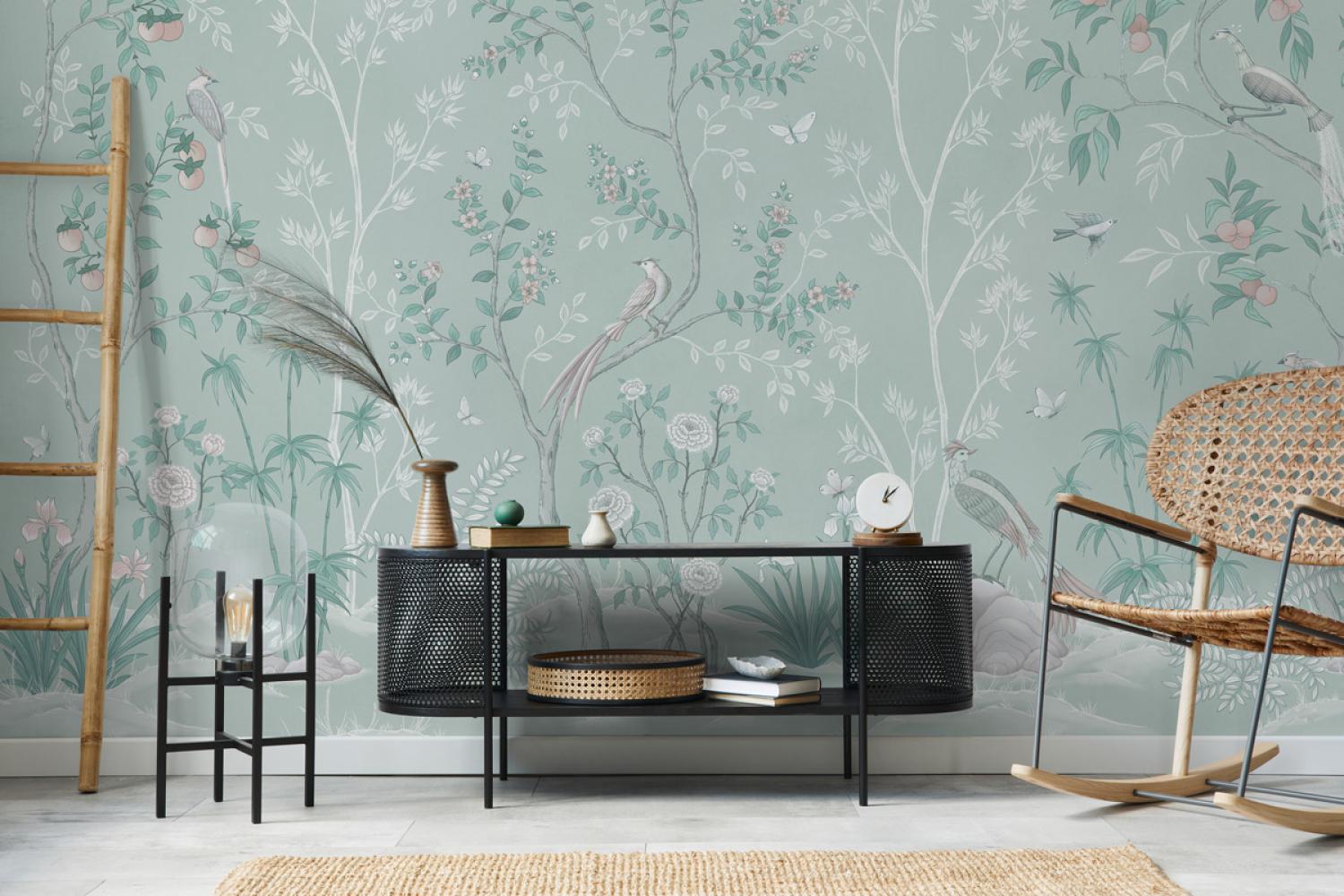 Дизайнерские Фотообои Alltowall, Harmony mint арт. S703