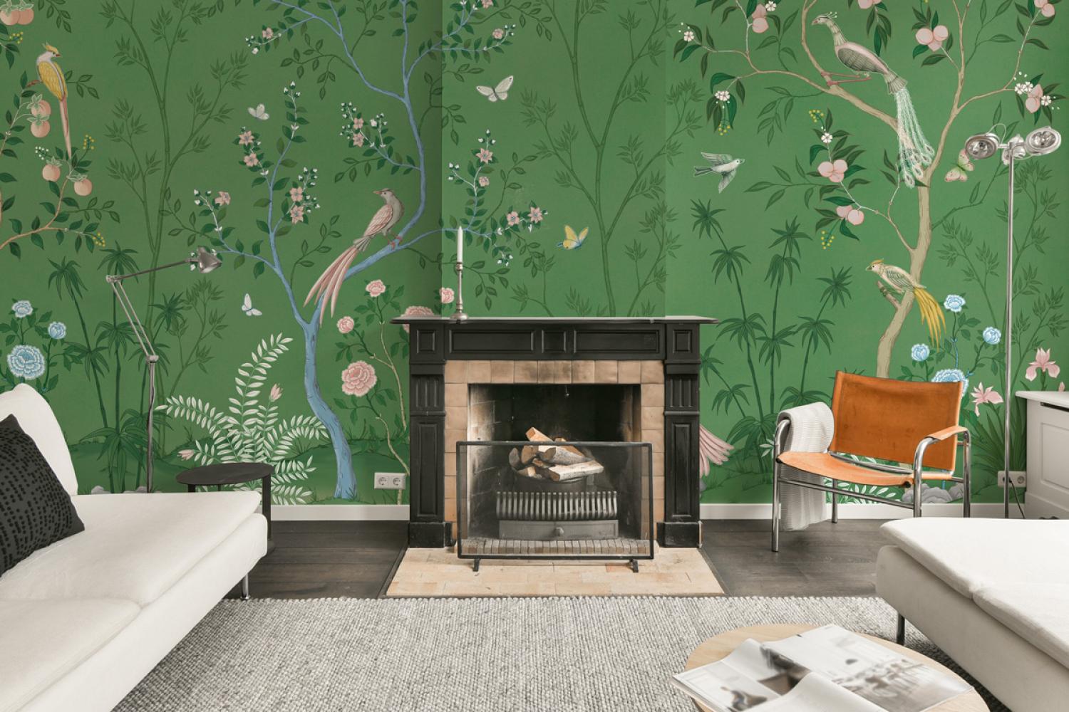 Дизайнерские Фотообои Alltowall, Harmony green арт. S704