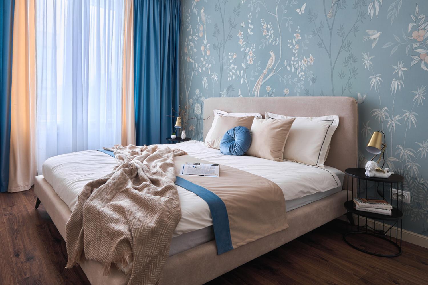 Дизайнерские Фотообои Alltowall, Harmony blue арт. S706