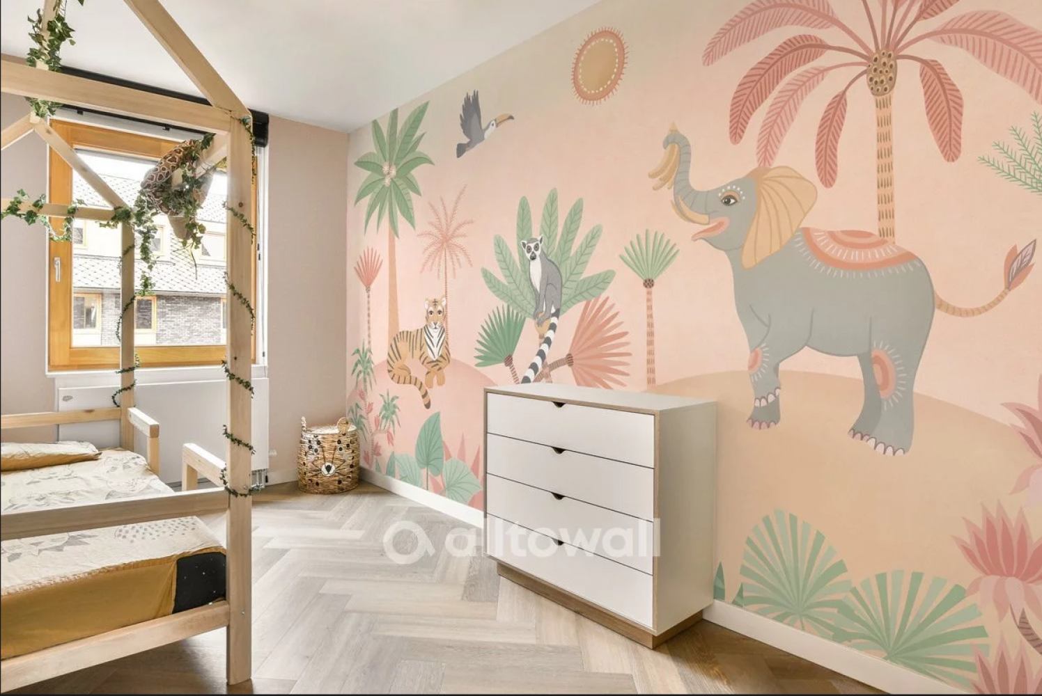 Дизайнерские Фотообои Alltowall, Перед закатом арт. S725