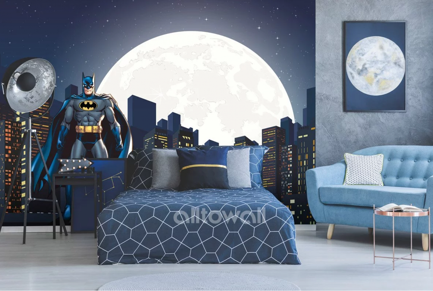 Дизайнерские Фотообои Alltowall, Бэтмен арт. S275