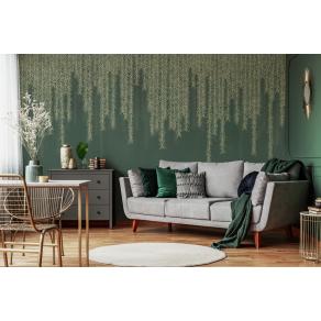 Дизайнерские Фотообои Alltowall, Points Willow green арт. S613