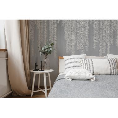Дизайнерские Фотообои Alltowall, Points Willow silver арт. S614