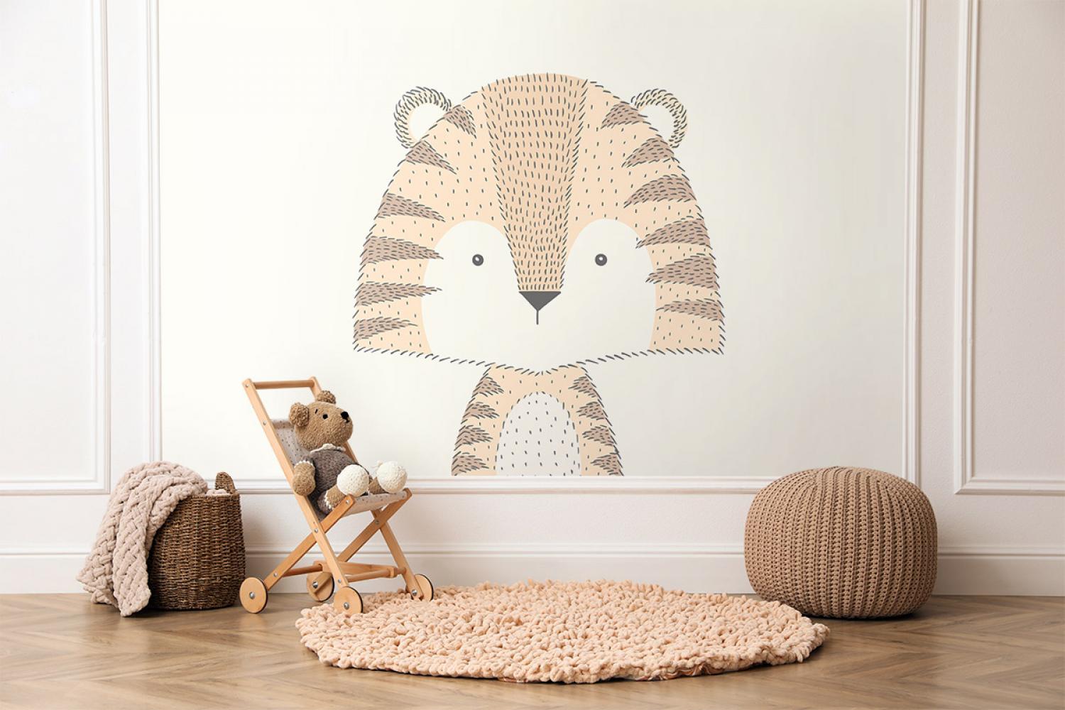 Дизайнерские Фотообои Alltowall, Тигренок Дин арт. S582