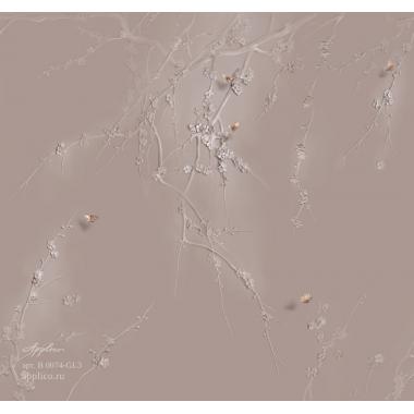 Дизайнерские Фотообои Applico, Сакура арт. B 0074-GL3