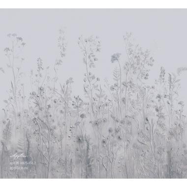 Дизайнерские Фотообои Applico, Ботанический барельеф арт. B 0075-GL2