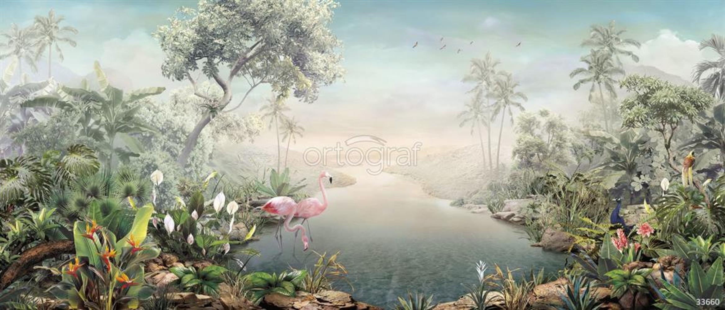 Фрески и фотообои Ortograf 33660 Tropical river