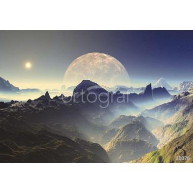 Фотообои/фрески Ortograf 30076 Туманная планета