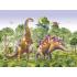 Фотообои/фрески  6202  Брахиозавр и Стегозавр