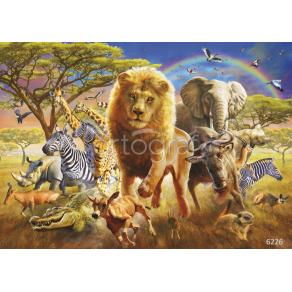 Фотообои/фрески 6226  Звери Африки