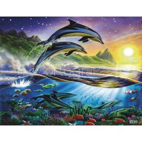 Фотообои/фрески 6235   Атлантические дельфины