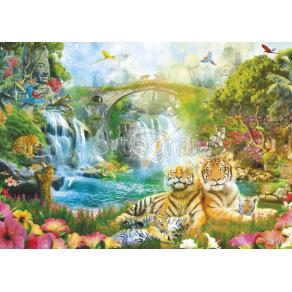 Фотообои/фрески  7010  Волшебная страна тигров