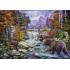 Фотообои/фрески  7129 Bear In Mountains