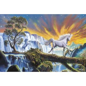 Фотообои/фрески 7904   Конь-принц в горах