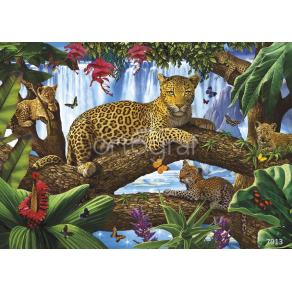 Фотообои/фрески 7913 Семейство леопардов