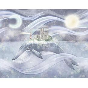 Фотообои/фрески 8332 Рыба-кит 3
