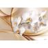 Фотообои/фрески 3D Эффект арт. 6691 Орхидея и шёлк