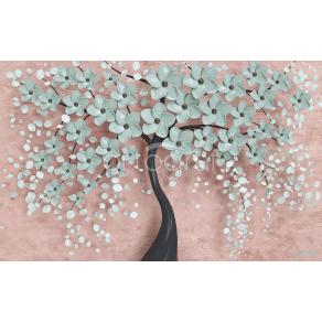 Фотообои/фрески 3D Эффект арт 33093 Нежное дерево
