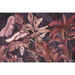 Фотообои/фрески Oasis арт. 32729 Jungle burgundy