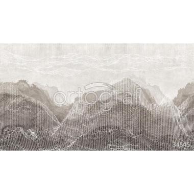 Фотообои/фрески 34545 Mountains in line