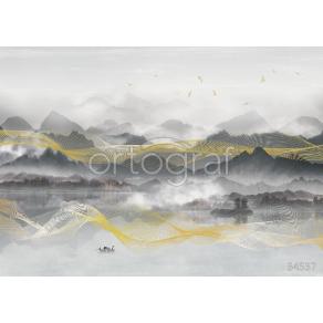 Фотообои/фрески 34537 Туман над рекой