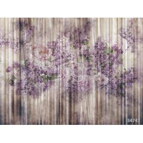 Фотообои/фрески 34747 Lilac and peonies