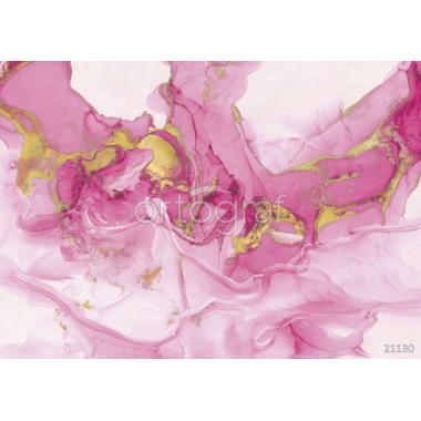 Фотообои/фрески флюиды арт. 21130 Розовый и золото