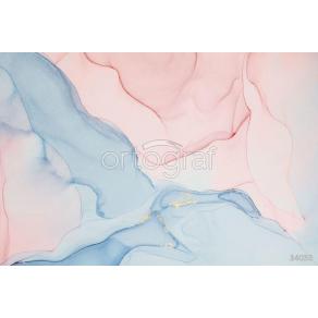 Фотообои/фрески флюиды арт. 34050 Pink and blue 2