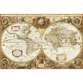 Фотообои/фрески Ortograf 0545 карта мира