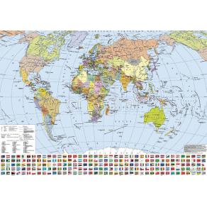 Фотообои/фрески 30795 Современная политическая карта мира